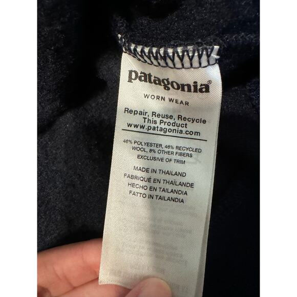 Patagonia Mens Woolyester Fleece Pullover Size XXL - Picture 5 of 10